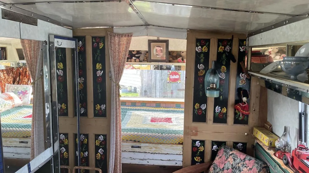 2 X Double Bed Glamping Wagon At Dalby Forest Scarborough